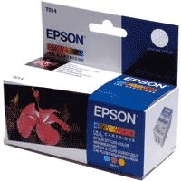 Epson T014 3-colour genuine ink Orchids  150 pages  