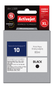 ActiveJet AH-10Bk Black recycled ink      