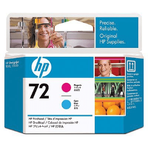 HP 72 Cyan & Magenta genuine printhead     