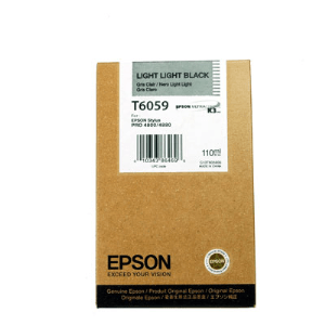 Epson T6059 Light light black genuine ink      