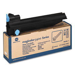 Konica Minolta 1710584-001 Black + Cyan, magenta & yellow toner box genuine waste toner 32000 + 3 x 8000 pages 