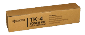 Kyocera Mita TK-4 Black  toner 3000 pages genuine 