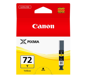 Canon PGI-72Y Yellow genuine ink   377 photos*  
