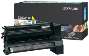 Lexmark C780 Yellow genuine toner   6000 pages  