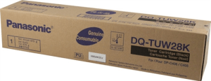 Panasonic DQ-TUW28K Black genuine toner   28000 pages  