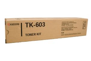 Kyocera Mita TK-603 Black kit toner 30000 pages genuine 