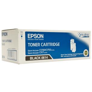 Epson 0614 Black genuine toner   2000 pages  