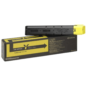 Kyocera Mita TK-8705Y Yellow genuine toner   30000 pages  