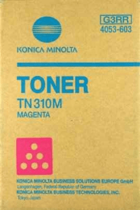 Konica Minolta TN310M Magenta genuine toner   11500 pages  