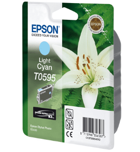 Epson T0595 Lily Light cyan genuine ink *end of life*     