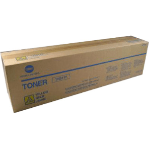 Konica Minolta TN611Y Yellow genuine toner   27000 pages  