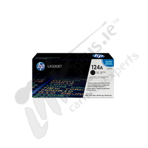 HP 124A Black genuine toner   2500 pages  