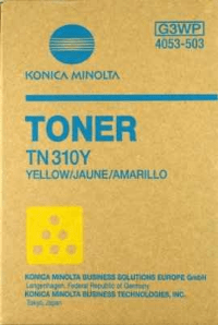 Konica Minolta TN310Y Yellow genuine toner   11500 pages  