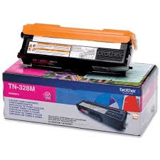 Brother TN328M Magenta genuine toner   6000 pages  