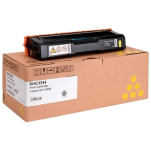 Ricoh Type SP 220E Yellow genuine toner   2000 pages  