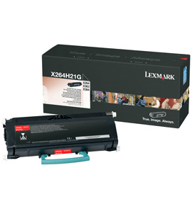 Lexmark X264 Black  toner 9000 pages genuine 
