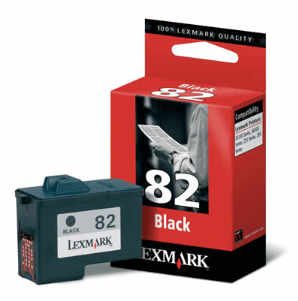 Lexmark 82 Black genuine ink   475 pages  