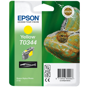 Epson T0344 Yellow genuine ink Chameleon  440 pages  