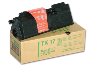 Kyocera Mita TK-17 Black  toner 6000 pages genuine 