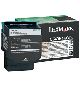 Lexmark C540 Black genuine toner   2500 pages  