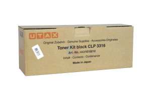 Utax CLP 3316Bk Black genuine toner kit  6000 pages  