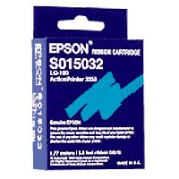 Epson S015032 Black ribbon  genuine    