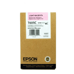 Epson T605C Light magenta genuine ink      