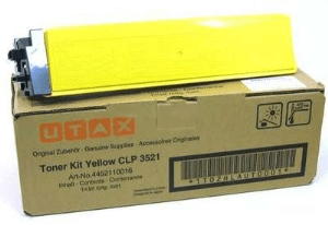 Utax CLP 3521Y Yellow genuine toner kit  4000 pages  