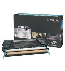 Lexmark C734 Black genuine toner   8000 pages  