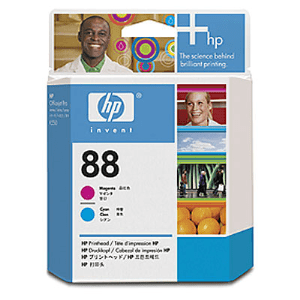 HP 88 Cyan & Magenta genuine printhead     