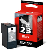 Lexmark 23 Black genuine ink   215 pages  
