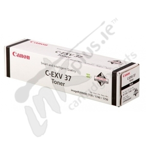 Canon C-EXV37 Bk Black  toner 15100 pages genuine 