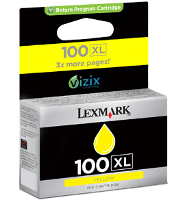 Lexmark 100XL Yellow genuine ink   600 pages  