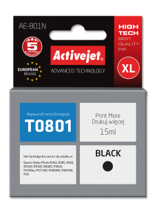 ActiveJet AEi-T0801 XL Black generic ink      