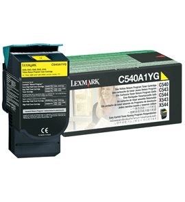 Lexmark C540 Yellow genuine toner   1000 pages  