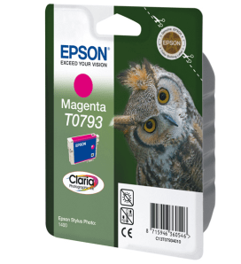 Epson T0793 Owl Magenta genuine ink *end of life*     