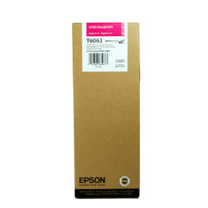 Epson T6063 Vivid Magenta genuine ink      