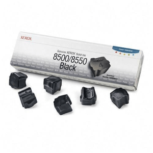 Xerox 108R709 Black solid ink 6 Pack     genuine