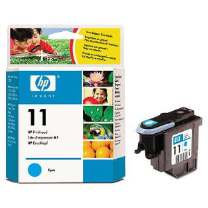 HP 11 Cyan genuine printhead   16000 pages 