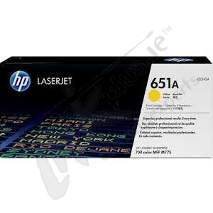 HP 651A Yellow genuine toner   16000 pages  