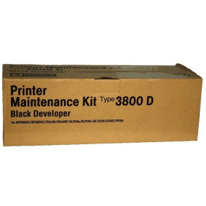 Ricoh Type 3800D Black Maintenance kit Type D genuine developer   