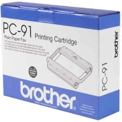 Brother PC91 Black thermal roll Single refill genuine 370 pages  