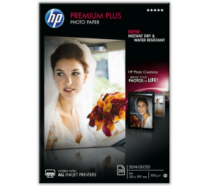 HP CR673A Premium Plus Semi-gloss A4; 20 sheets; .  