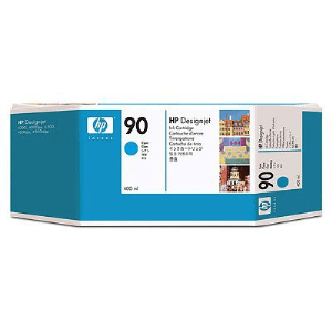 HP 90 Cyan genuine ink      