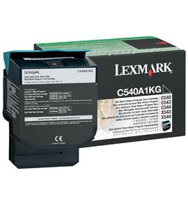 Lexmark C540 Black genuine toner   1000 pages  
