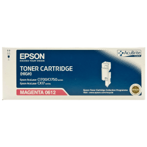 Epson 0612 Magenta genuine toner   1400 pages  