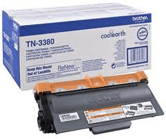 Brother TN3380 Black  toner 8000 pages genuine 