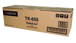 Kyocera Mita TK-655 Black  toner 47000 pages genuine 