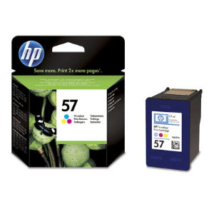 HP 57 Tri-colour genuine ink   500 pages  