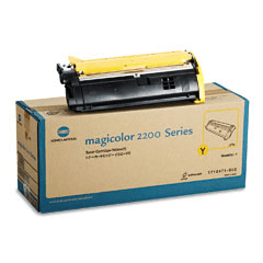 Konica Minolta 1710471-002 Yellow genuine toner   6000 pages  